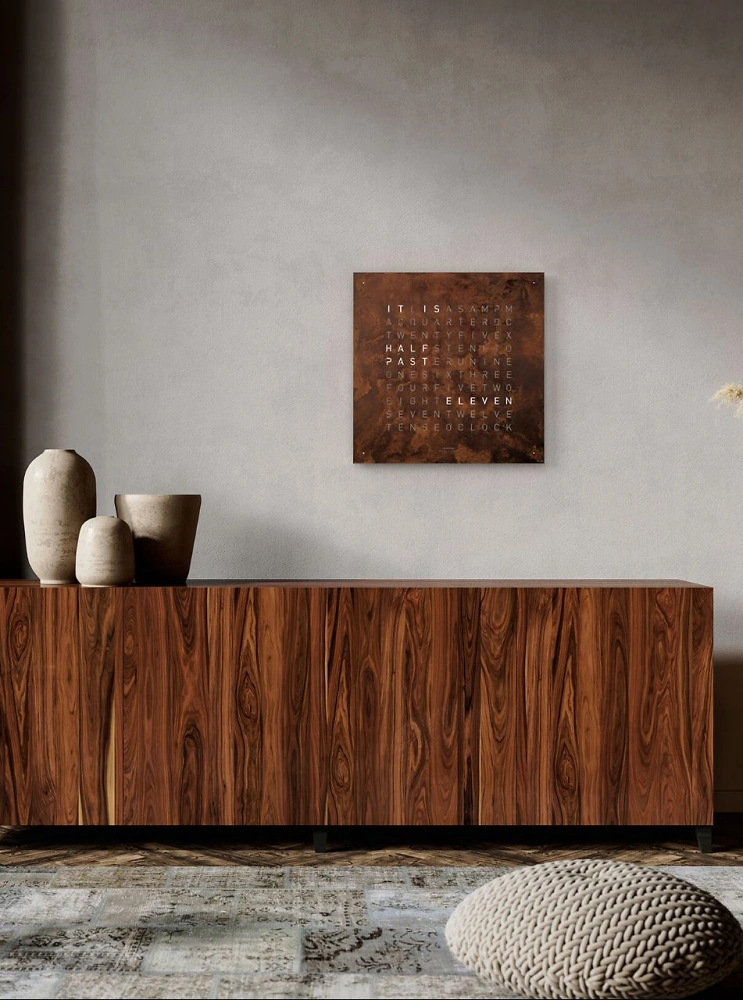 QLOCKTWO EARTH 45 | Rust