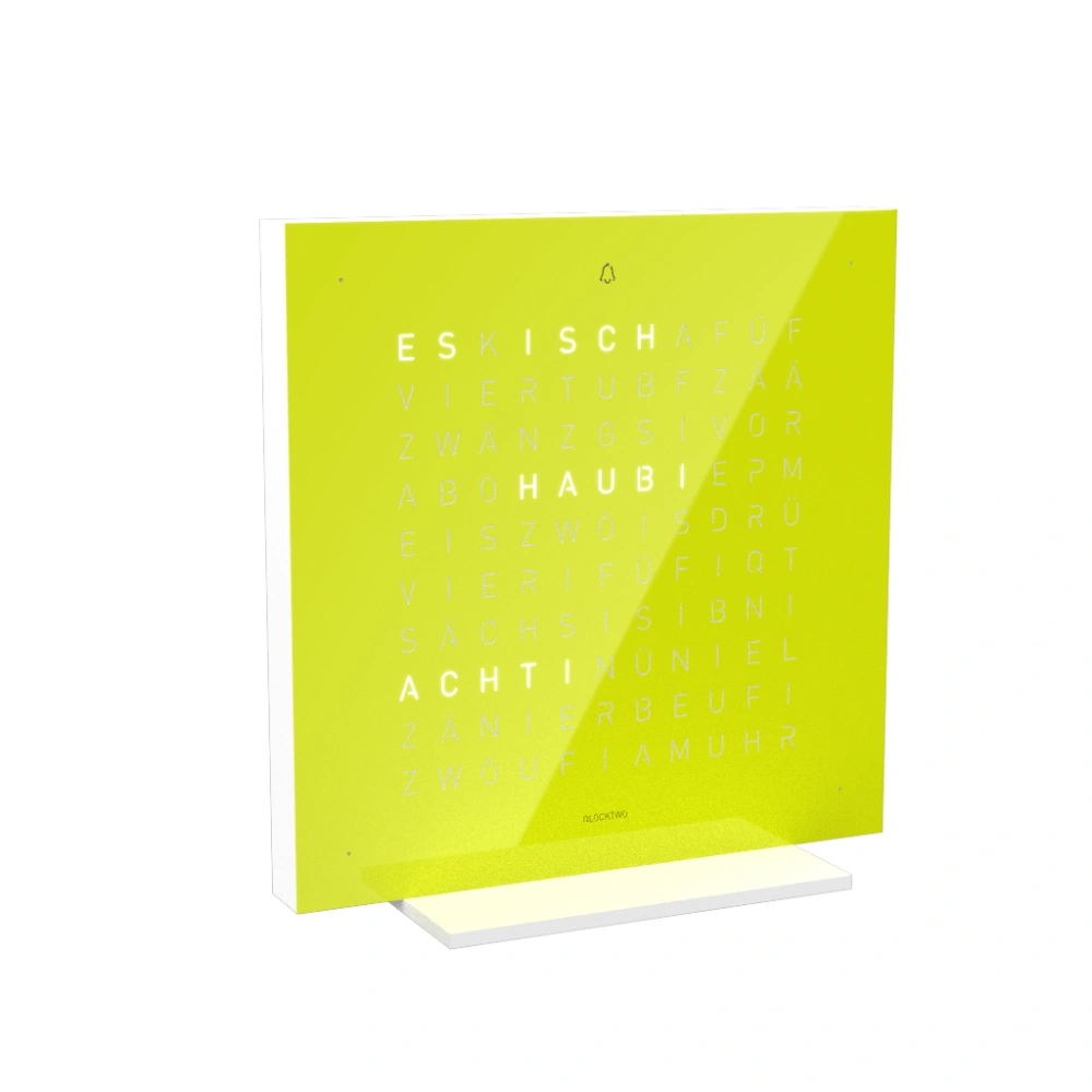 QLOCKTWO FRONTCOVER EARTH 13.5 | Lime Jucie