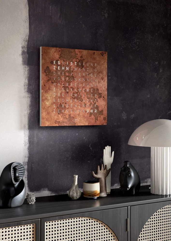 QLOCKTWO EARTH 45 | Rust