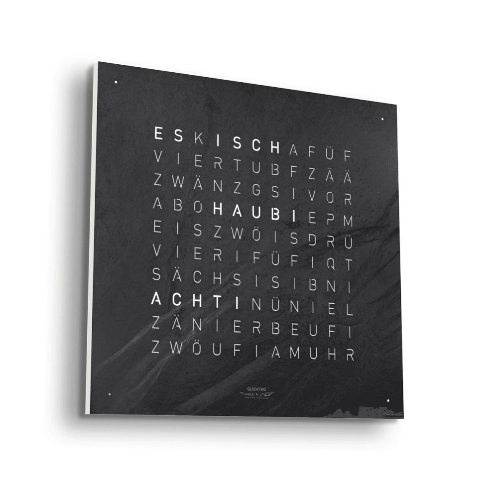 QLOCKTWO EARTH 45 | Metamorphite
