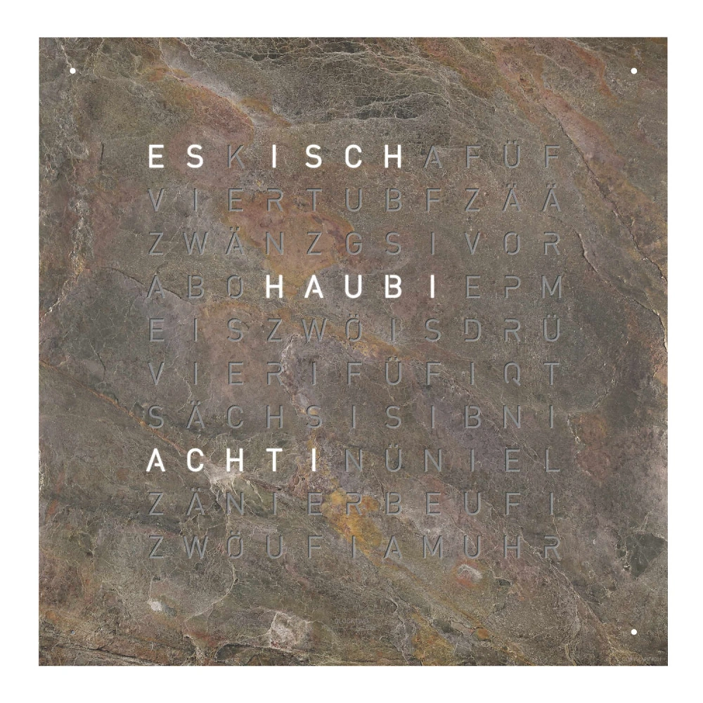 QLOCKTWO EARTH 45 | Glintscape