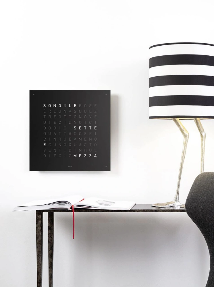 QLOCKTWO EARTH 45 | Black Pepper