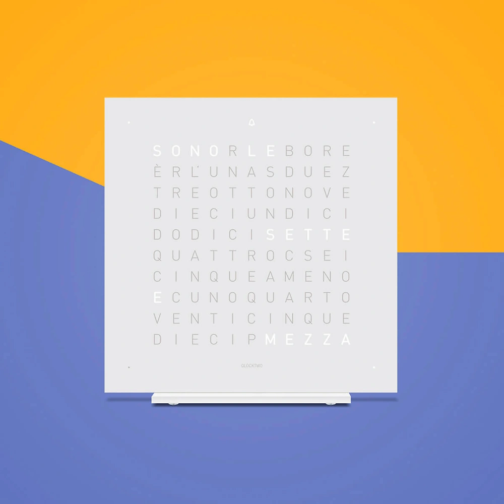 QLOCKTWO FRONTCOVER EARTH 13.5 | Vanilla Sugar