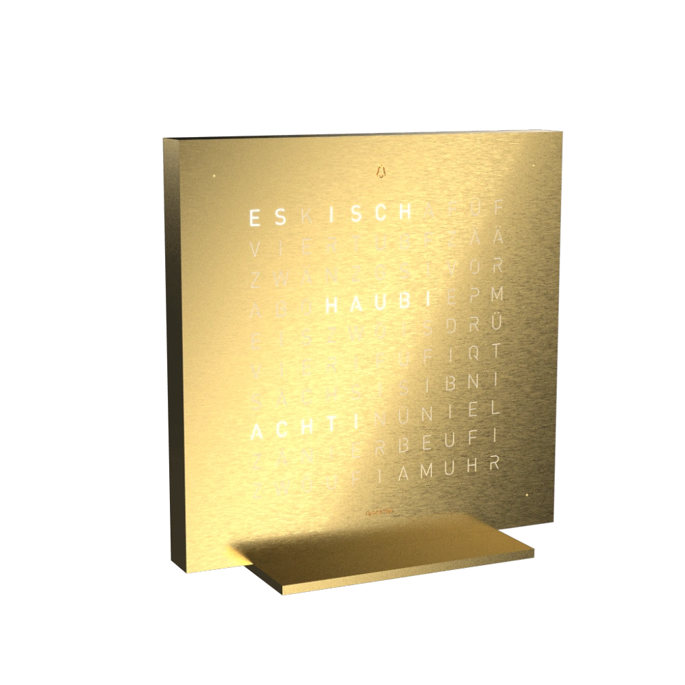 QLOCKTWO EARTH 13.5 | Golden Legend