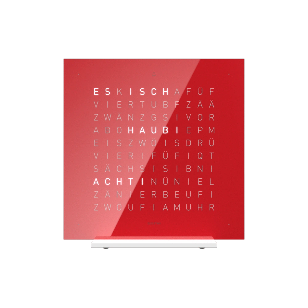 QLOCKTWO FRONTCOVER EARTH 13.5 | Cherry Cake